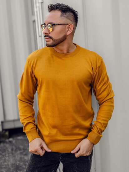 Le pull pour homme camel Bolf GFC01