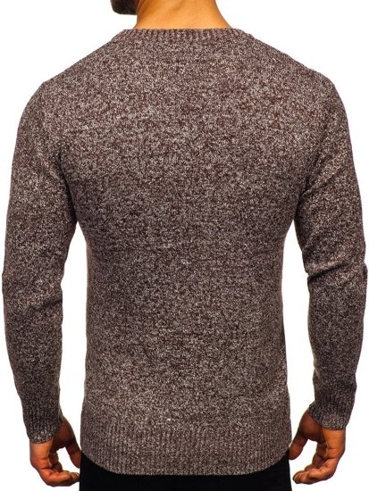 Le pull pour homme marron Bolf H1937