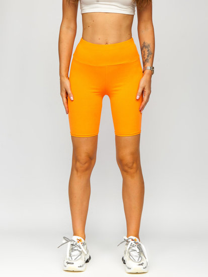 Legging court côtelé pour femme orange Bolf 5YY734