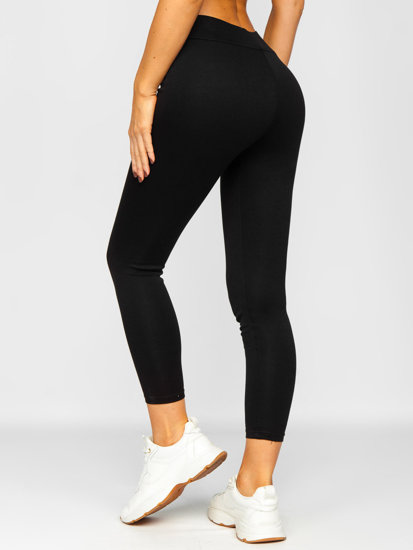 Legging noir pour femme Bolf YW01001