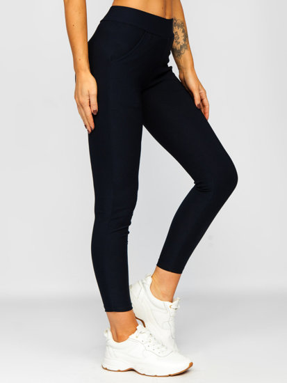 Legging pour femme bleu foncé Bolf YW01056