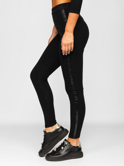 Legging pour femme noir Bolf W7101