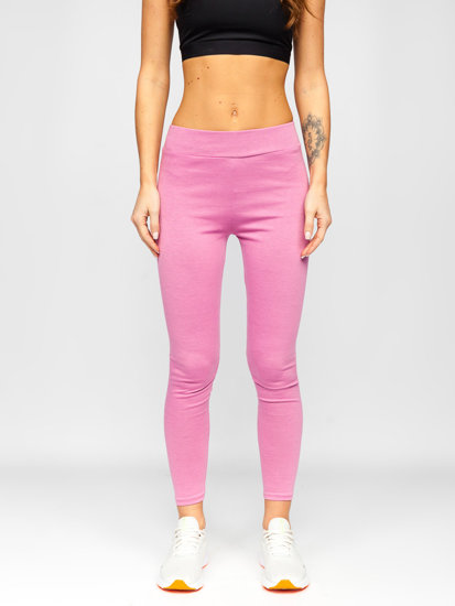 Legging pour femme rose Bolf YW01058      