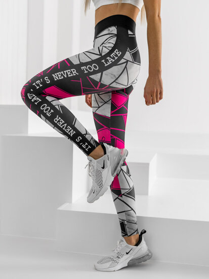 Legging rose pour femme Bolf 20432