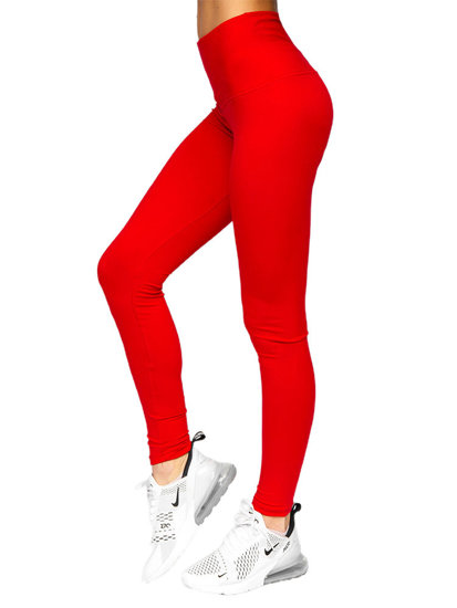 Legging rouge pour femme Bolf YW01044