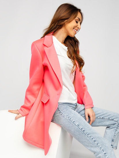 Manteau court pour femme rose Bolf 20672