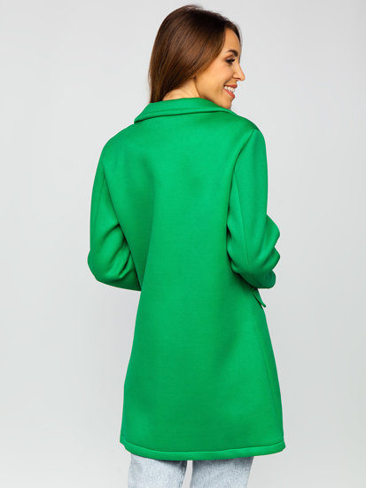 Manteau court pour femme vert Bolf 20672