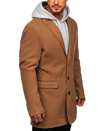 Manteau d'hiver pour homme camel Bolf 1047C   