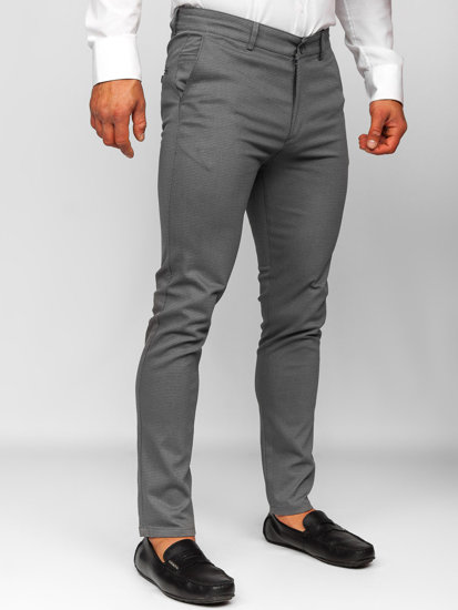 Pantalon chino pour homme graphite Bolf 5000-1