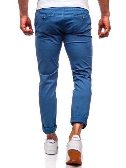 Pantalon chino pour homme indigo Bolf 1146