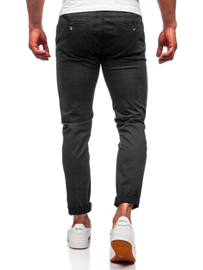 Pantalon chino pour homme noir Bolf 1146     