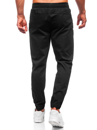 Pantalon de jogging décontracté pour homme noir 4F M154