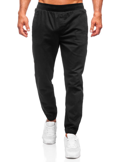 Pantalon de jogging décontracté pour homme noir 4F M154