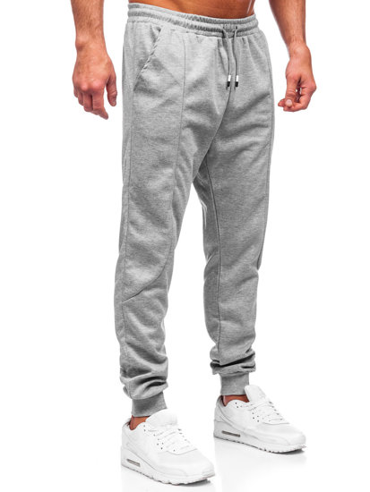 Pantalon de jogging sportif pour homme gris Bolf 8K183