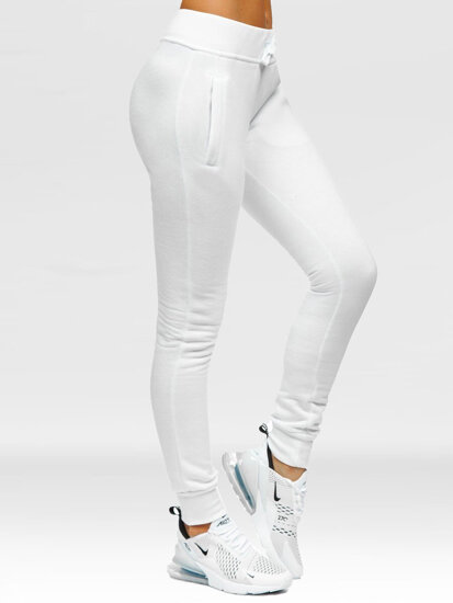 Pantalon de sport pour femme blanc Bolf CK-01