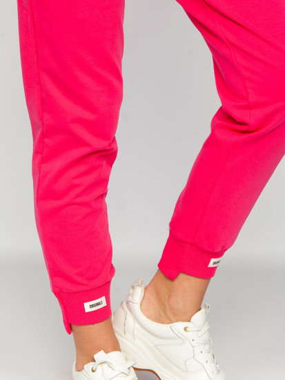 Pantalon de sport pour femme fuchsia Bolf VE13