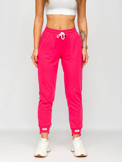 Pantalon de sport pour femme fuchsia Bolf VE13