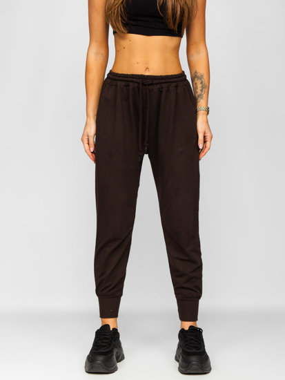 Pantalon de sport pour femme marron Bolf 0011