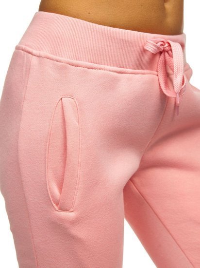 Pantalon de sport pour femme rose clair Bolf CK-01-38B