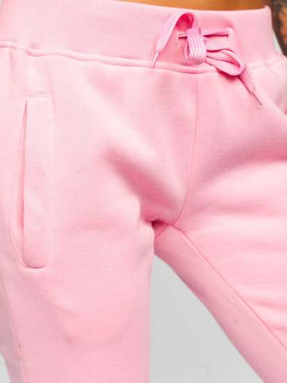 Pantalon de sport pour femme rose clair Bolf CK-01