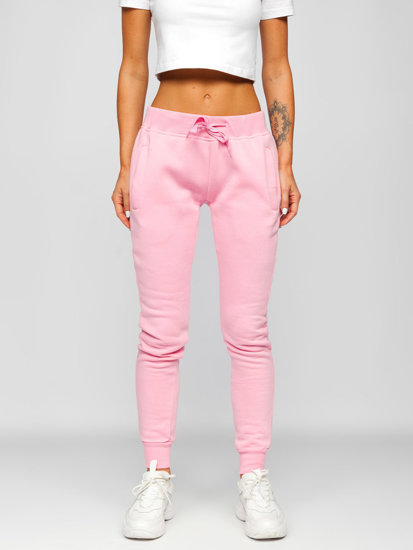 Pantalon de sport pour femme rose clair Bolf CK-01