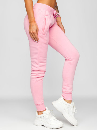 Pantalon de sport pour femme rose clair Bolf CK-01