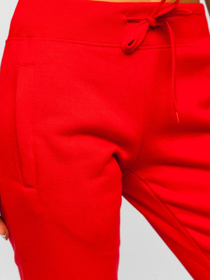 Pantalon de sport pour femme rouge clair Bolf CK-01