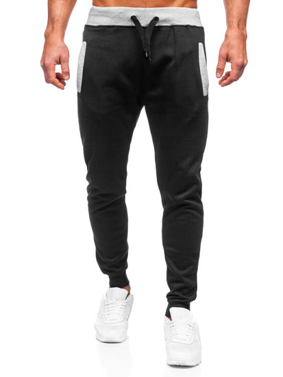 Pantalon de sport pour homme noir Bolf AK13-1