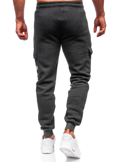 Pantalon jogger cargo de sport pour homme graphite Bolf JX6028