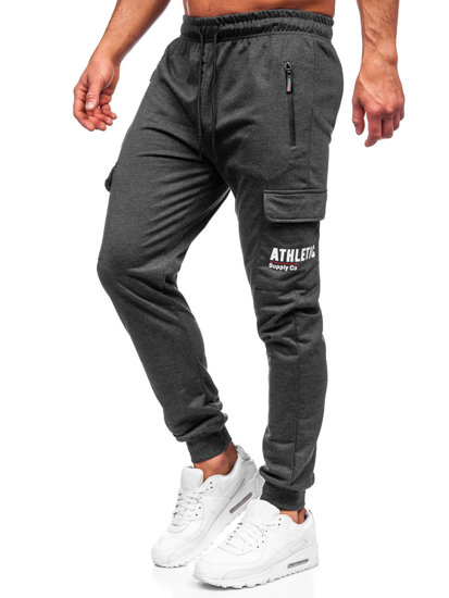 Pantalon jogger cargo pour homme graphite Bolf JX5061