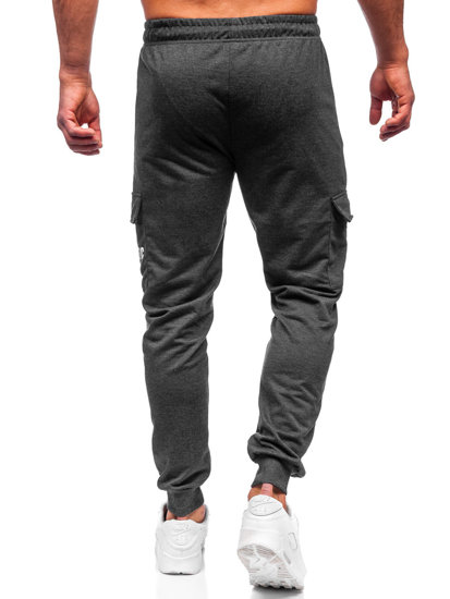 Pantalon jogger cargo pour homme graphite Bolf JX5061