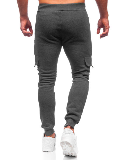 Pantalon jogger cargo rembourré pour homme graphite Bolf HW2207