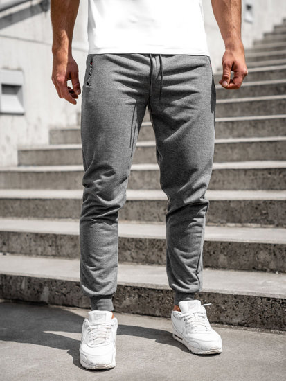 Pantalon jogger pour homme anthracite Bolf JX5003A