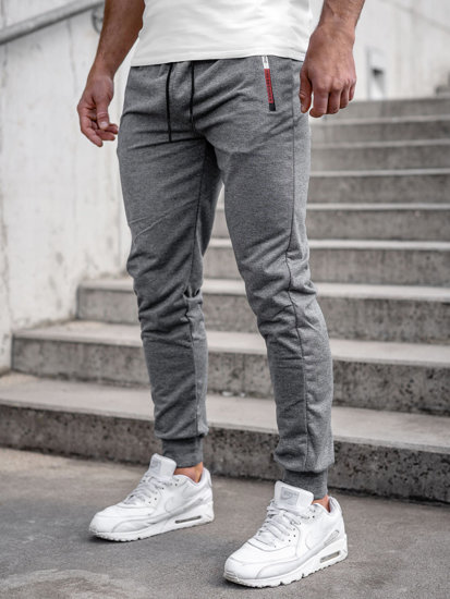 Pantalon jogger pour homme anthracite Bolf JX5007A