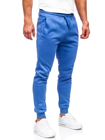 Pantalon jogger pour homme bleu Bolf CK01