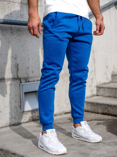 Pantalon jogger pour homme bleu Bolf CK01