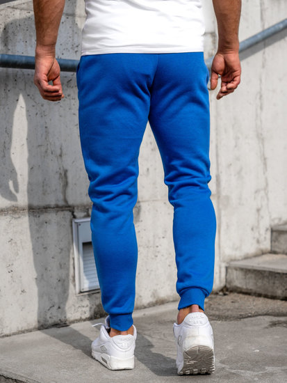 Pantalon jogger pour homme bleu Bolf CK01