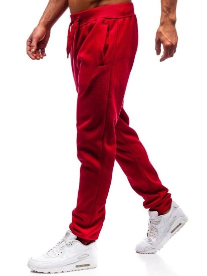 Pantalon jogger pour homme bordeaux Bolf XW01