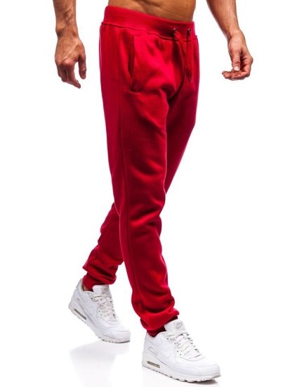 Pantalon jogger pour homme bordeaux Bolf XW01