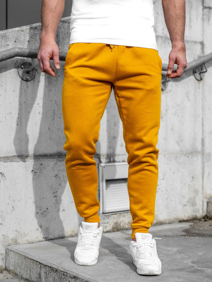 Pantalon jogger pour homme camel Bolf CK01