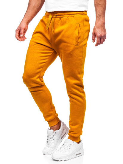 Pantalon jogger pour homme camel Bolf CK01