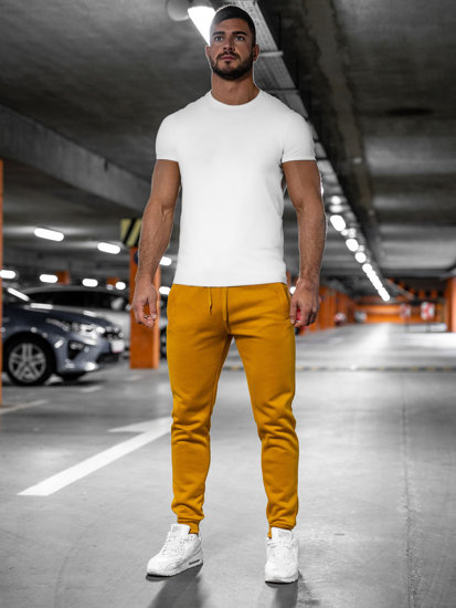 Pantalon jogger pour homme camel Bolf XW01