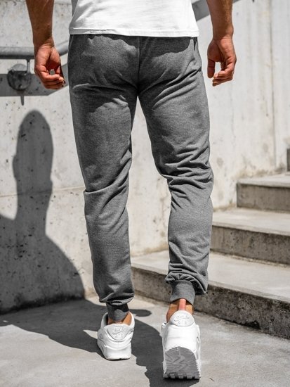 Pantalon jogger pour homme gris Bolf CE006