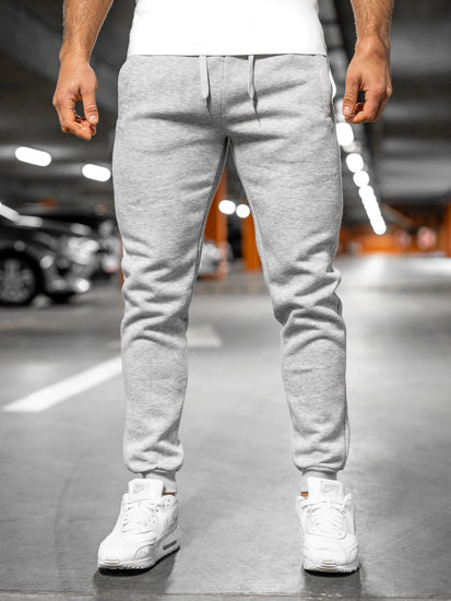 Pantalon jogger pour homme gris Bolf XW01-A