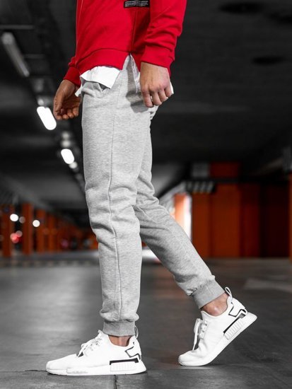 Pantalon jogger pour homme gris Bolf XW01-B