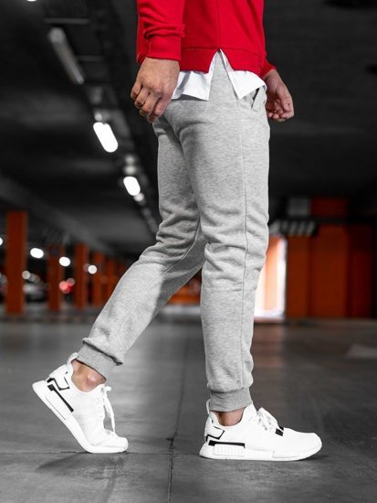 Pantalon jogger pour homme gris Bolf XW01-B