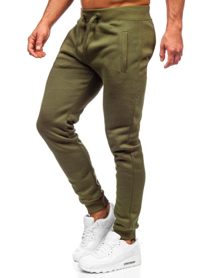 Pantalon jogger pour homme kaki Bolf XW01