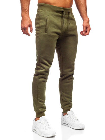 Pantalon jogger pour homme kaki Bolf XW01