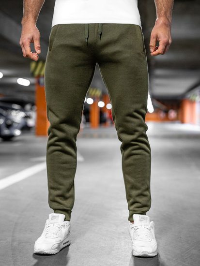 Pantalon jogger pour homme kaki Bolf XW01