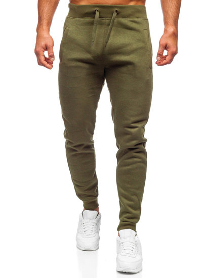 Pantalon jogger pour homme kaki Bolf XW01